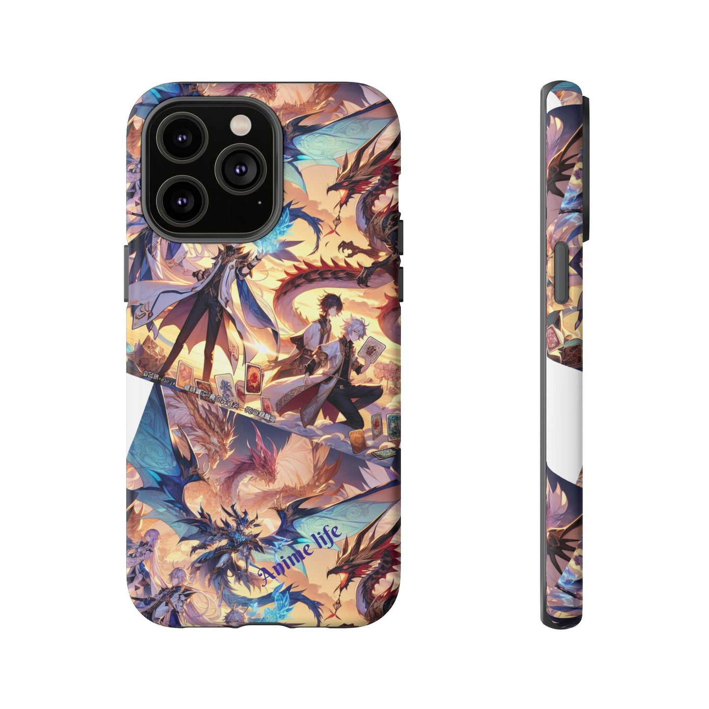 Phone Case, Yugi ho and Dragon Anime, Tough iPhone Cover, Protective Smartphone Shell, Cool Manga Character Design