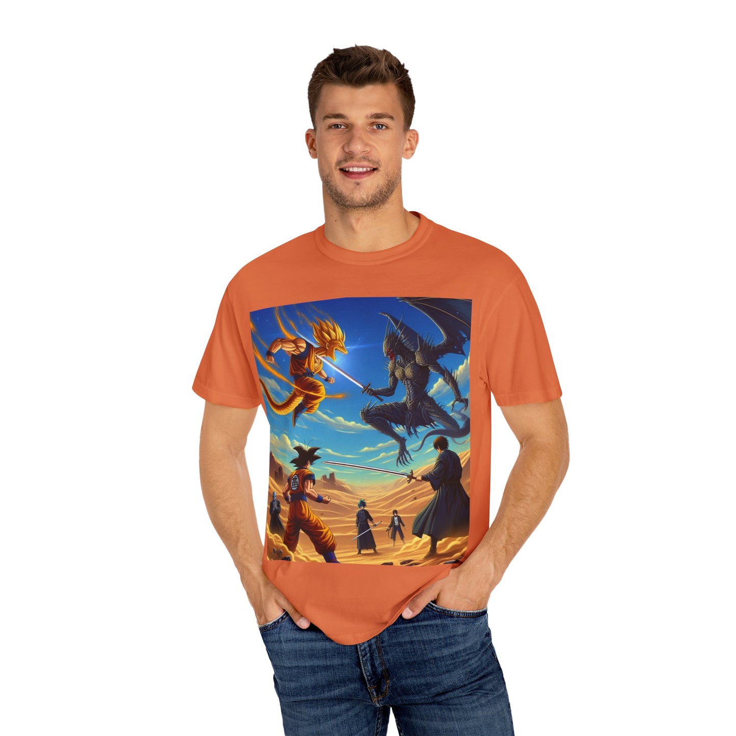Anime T-Shirt, Unisex Graphic Tee, Manga Style Shirt, Casual Top, Japanese Animation Clothing