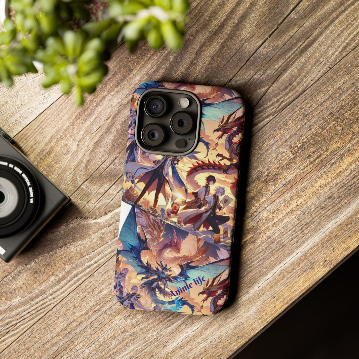 Phone Case, Yugi ho and Dragon Anime, Tough iPhone Cover, Protective Smartphone Shell, Cool Manga Character Design