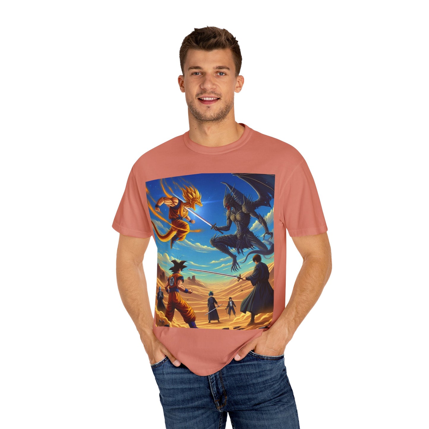 Anime T-Shirt, Unisex Graphic Tee, Manga Style Shirt, Casual Top, Japanese Animation Clothing