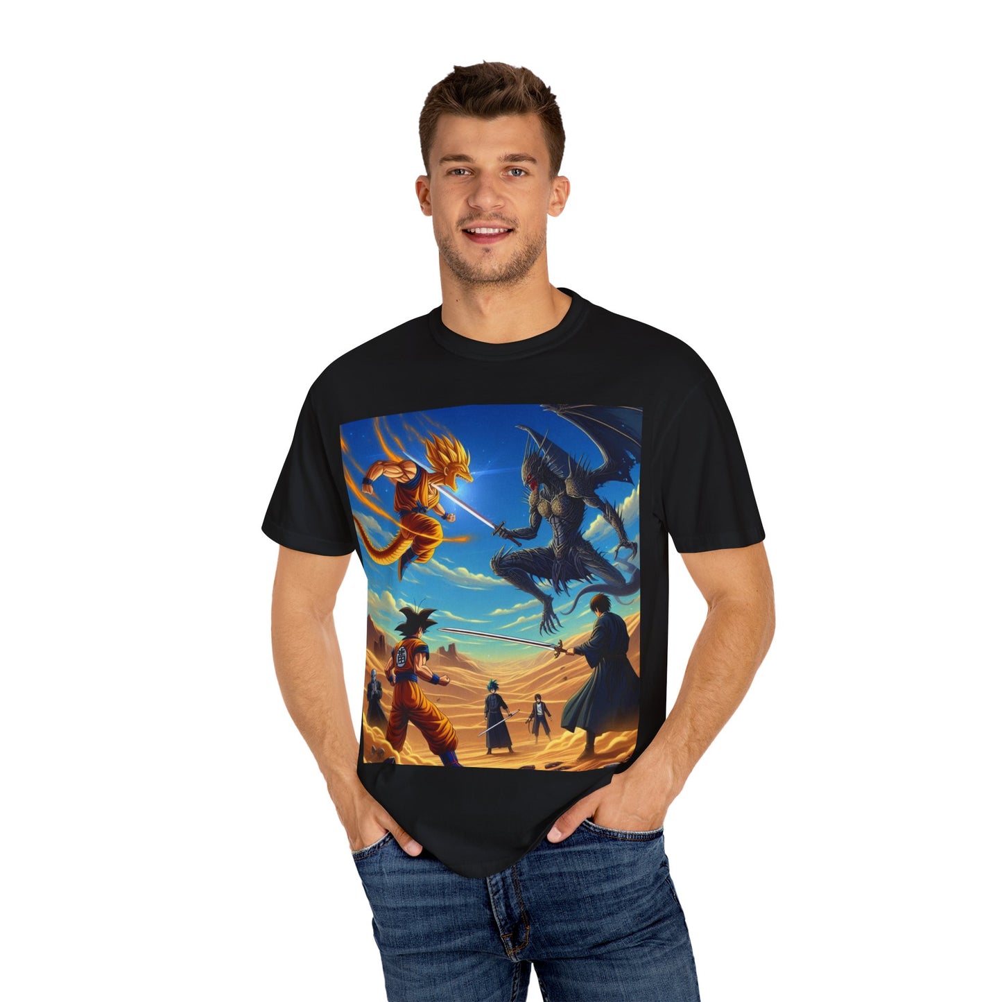 Anime T-Shirt, Unisex Graphic Tee, Manga Style Shirt, Casual Top, Japanese Animation Clothing
