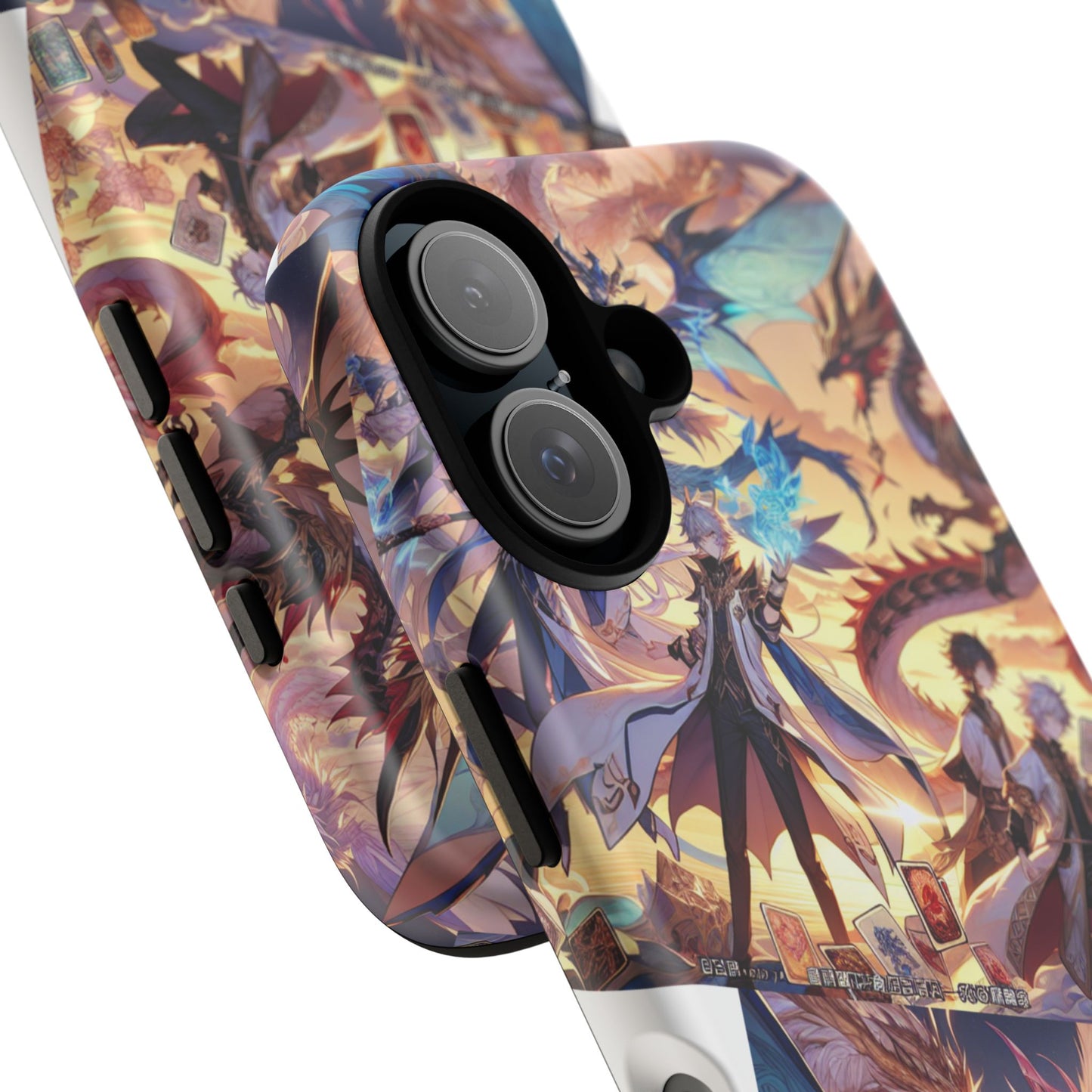 Phone Case, Yugi ho and Dragon Anime, Tough iPhone Cover, Protective Smartphone Shell, Cool Manga Character Design