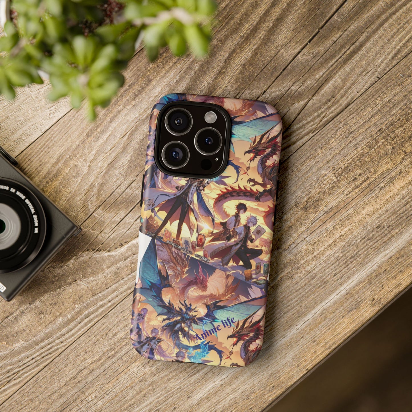Phone Case, Yugi ho and Dragon Anime, Tough iPhone Cover, Protective Smartphone Shell, Cool Manga Character Design