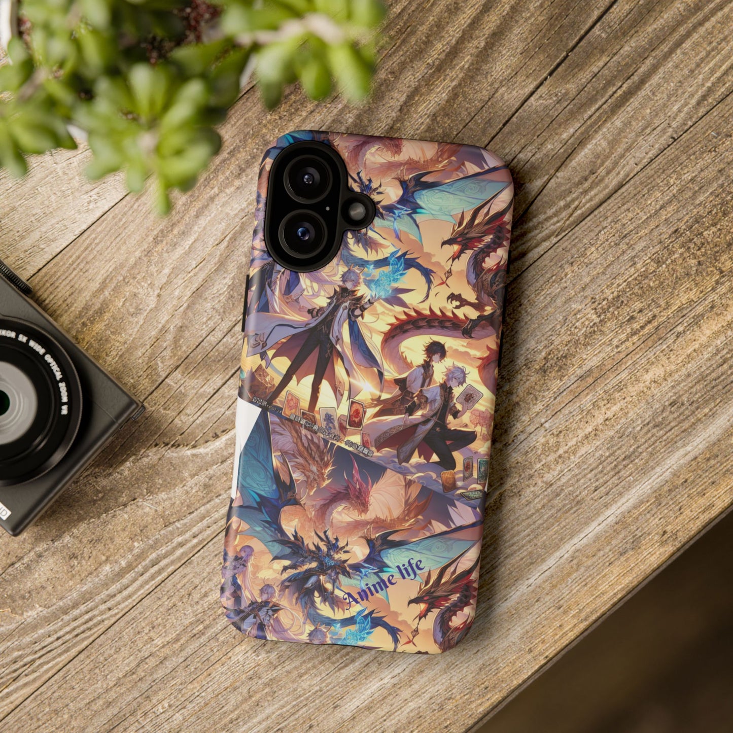 Phone Case, Yugi ho and Dragon Anime, Tough iPhone Cover, Protective Smartphone Shell, Cool Manga Character Design