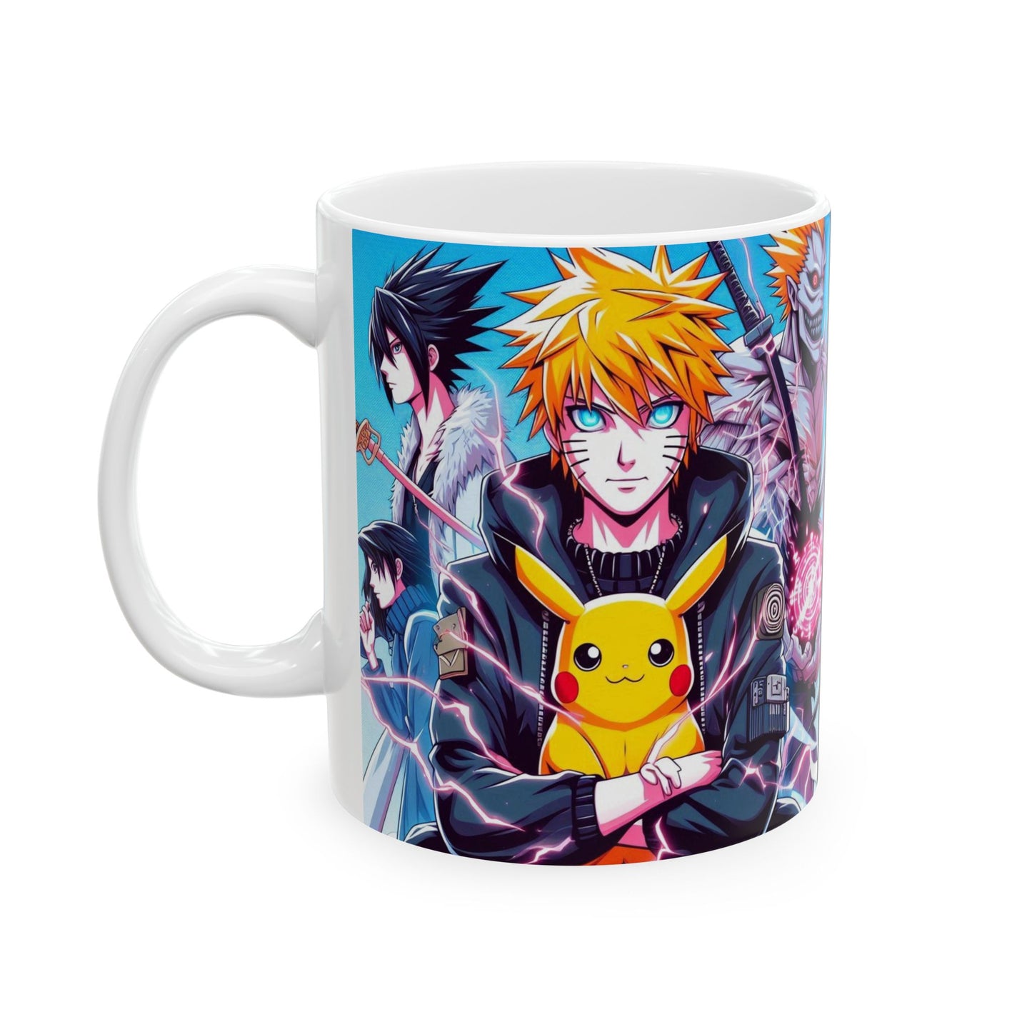 Anime Life Ceramic Mug, 11oz 15oz, Mochieshop High Quality Print, Otaku Coffee Cup, Japanese Animation Tea Mug, Anime Lover Gift, Kawaii