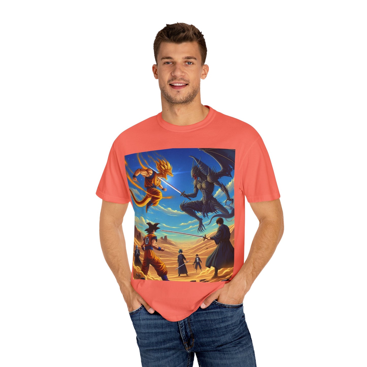 Anime T-Shirt, Unisex Graphic Tee, Manga Style Shirt, Casual Top, Japanese Animation Clothing