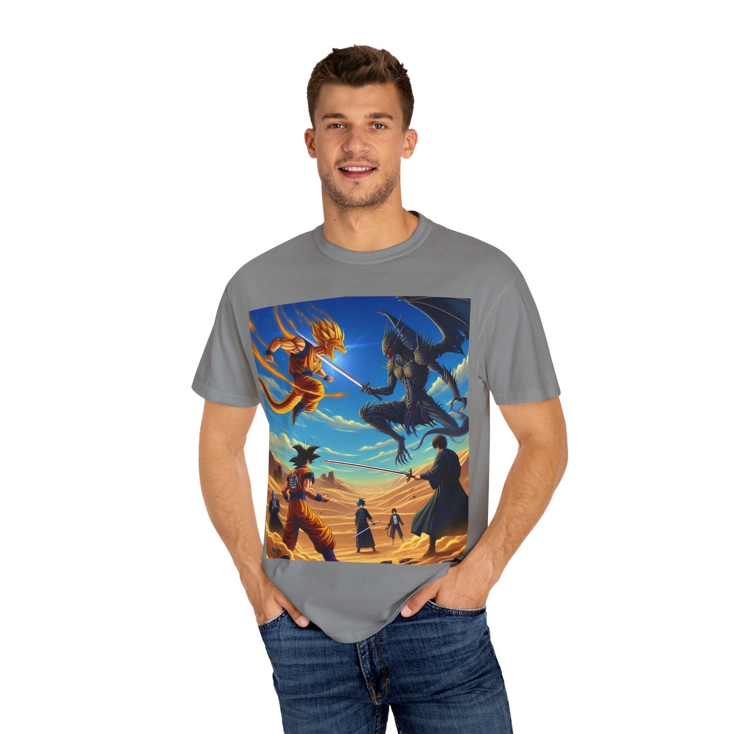 Anime T-Shirt, Unisex Graphic Tee, Manga Style Shirt, Casual Top, Japanese Animation Clothing