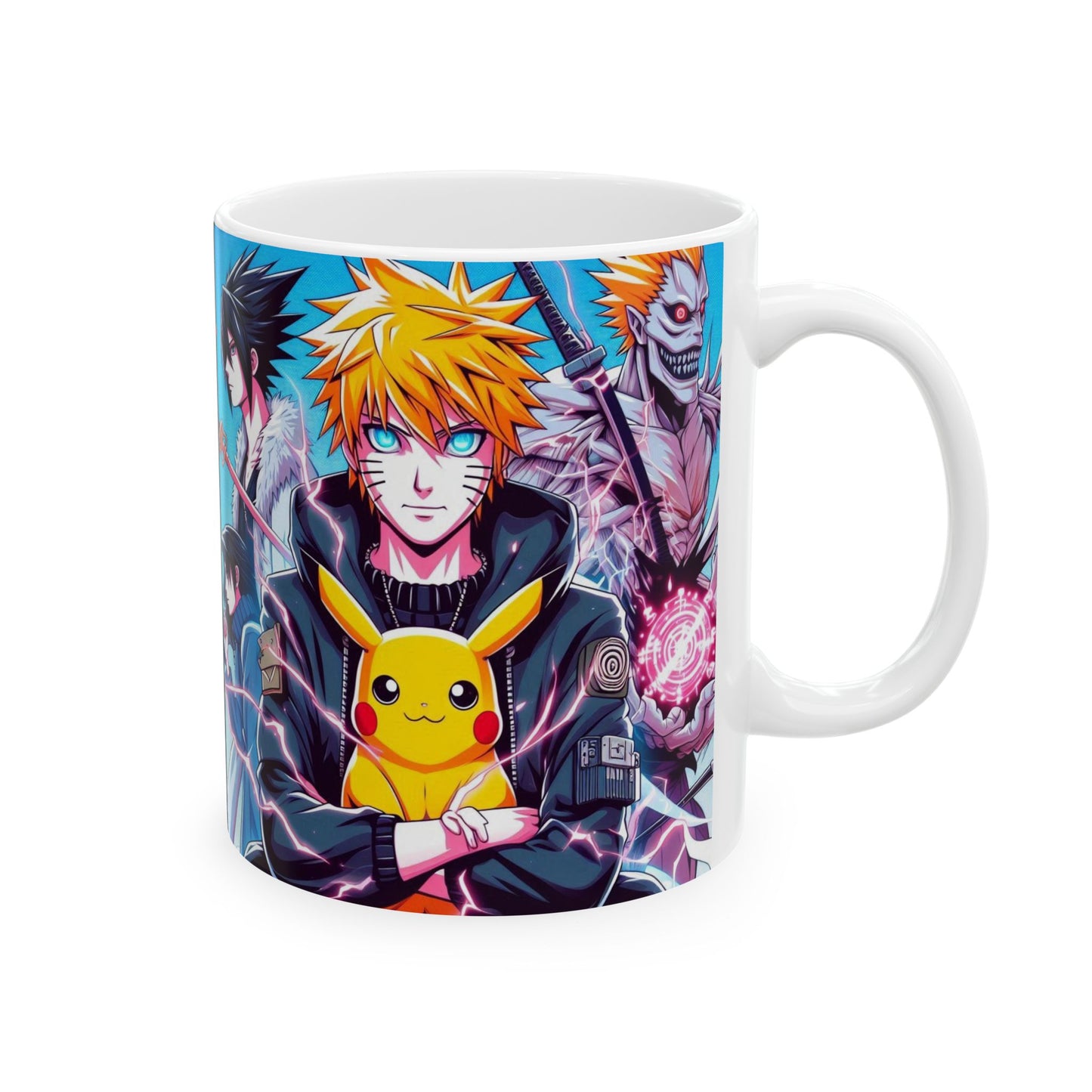 Anime Life Ceramic Mug, 11oz 15oz, Mochieshop High Quality Print, Otaku Coffee Cup, Japanese Animation Tea Mug, Anime Lover Gift, Kawaii