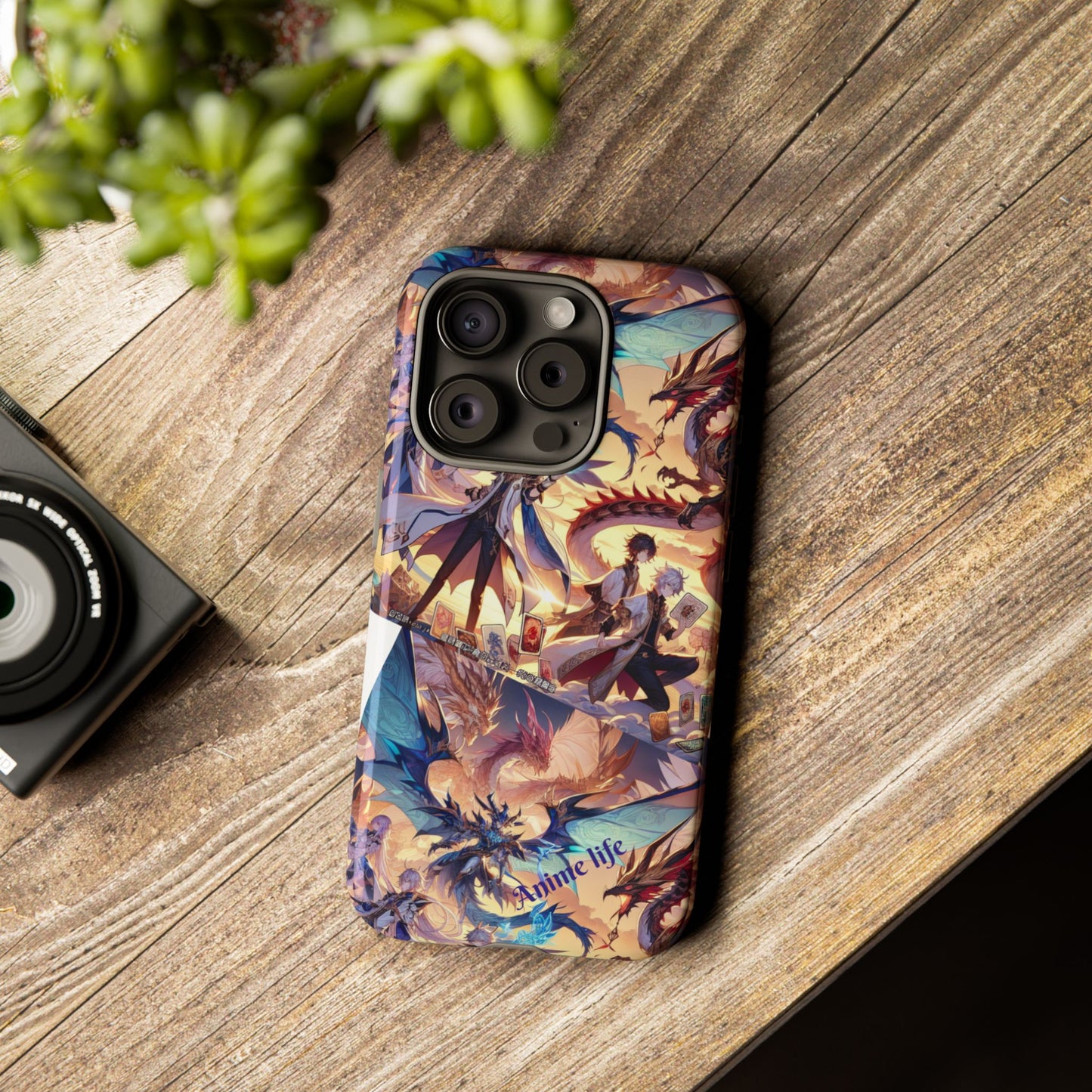 Phone Case, Yugi ho and Dragon Anime, Tough iPhone Cover, Protective Smartphone Shell, Cool Manga Character Design