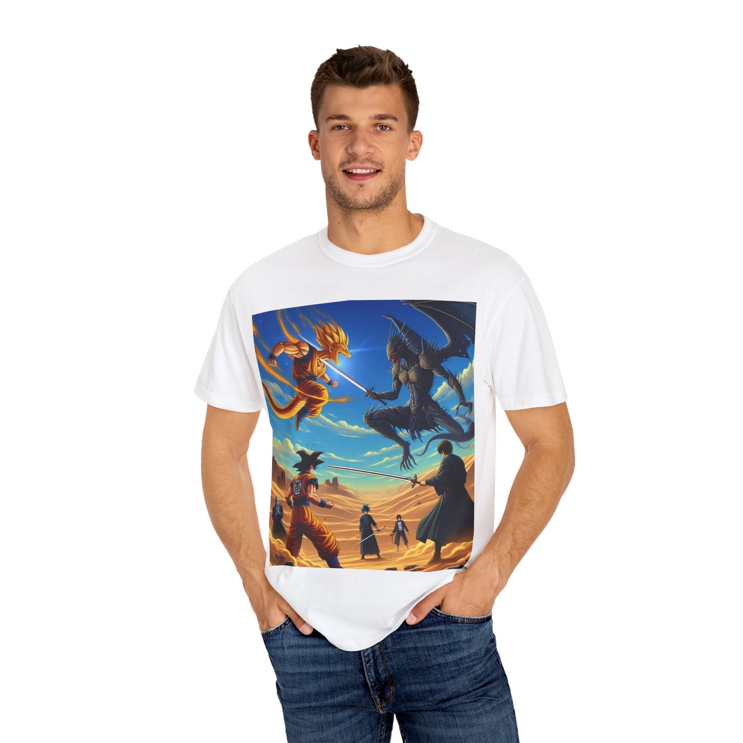 Anime T-Shirt, Unisex Graphic Tee, Manga Style Shirt, Casual Top, Japanese Animation Clothing