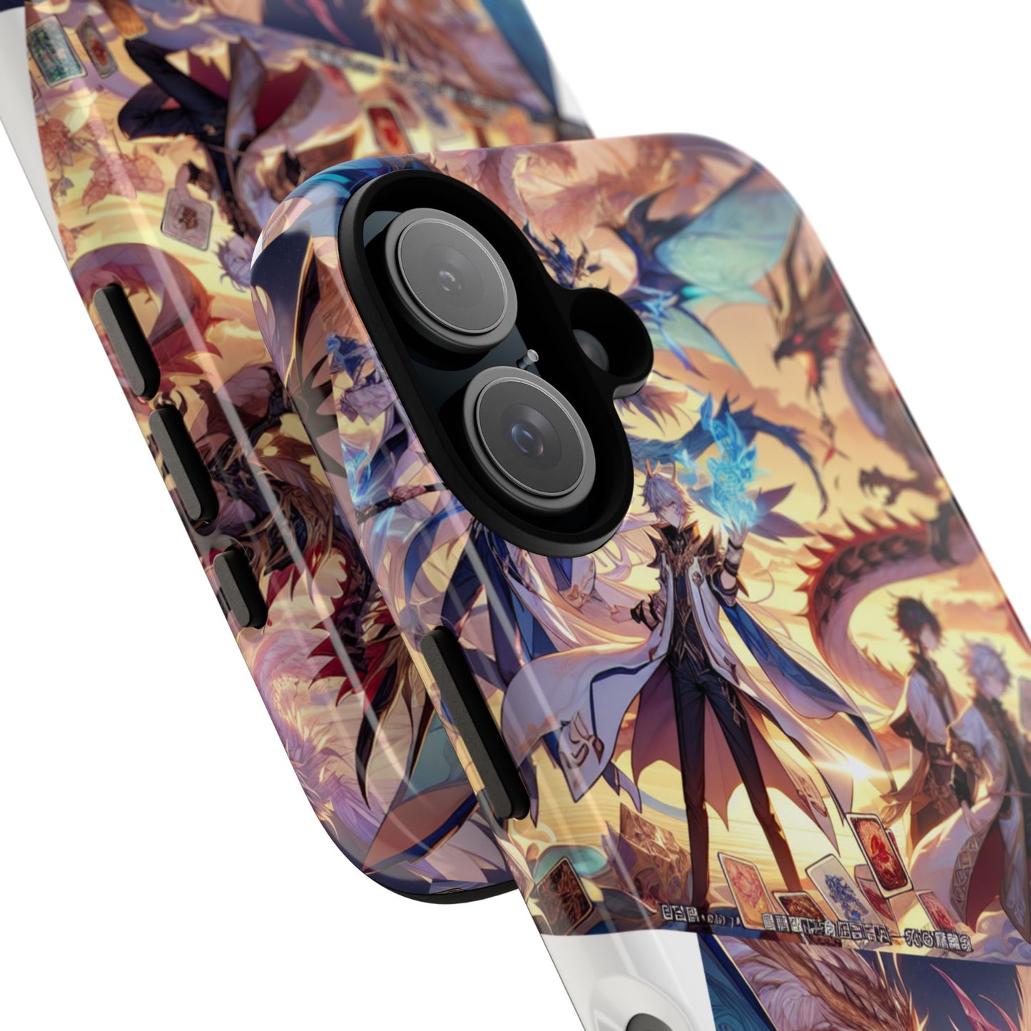 Phone Case, Yugi ho and Dragon Anime, Tough iPhone Cover, Protective Smartphone Shell, Cool Manga Character Design