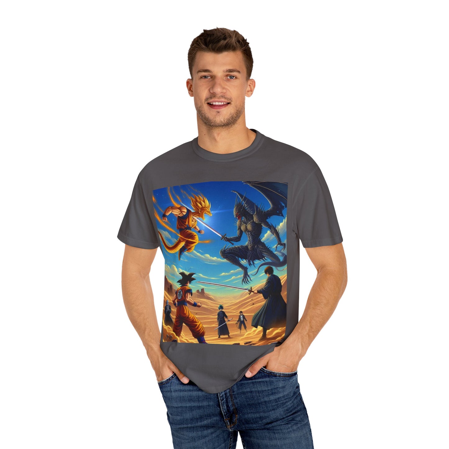 Anime T-Shirt, Unisex Graphic Tee, Manga Style Shirt, Casual Top, Japanese Animation Clothing