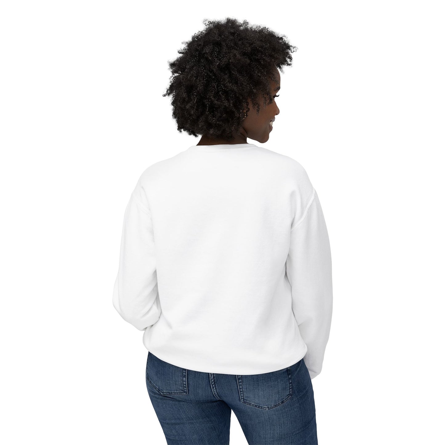 Christian Cross Unisex Lightweight Crewneck Sweatshirt, Religious Sweatshirt, Faithful Jumper, Christian Top, Religious Apparel, Faithful
