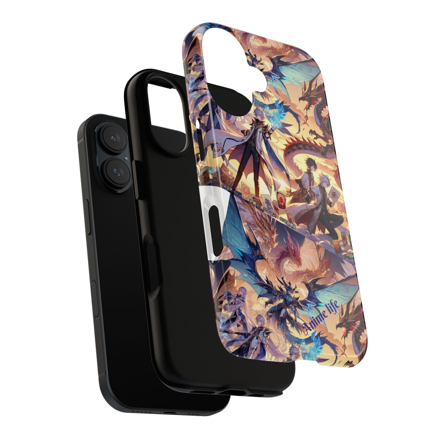 Phone Case, Yugi ho and Dragon Anime, Tough iPhone Cover, Protective Smartphone Shell, Cool Manga Character Design