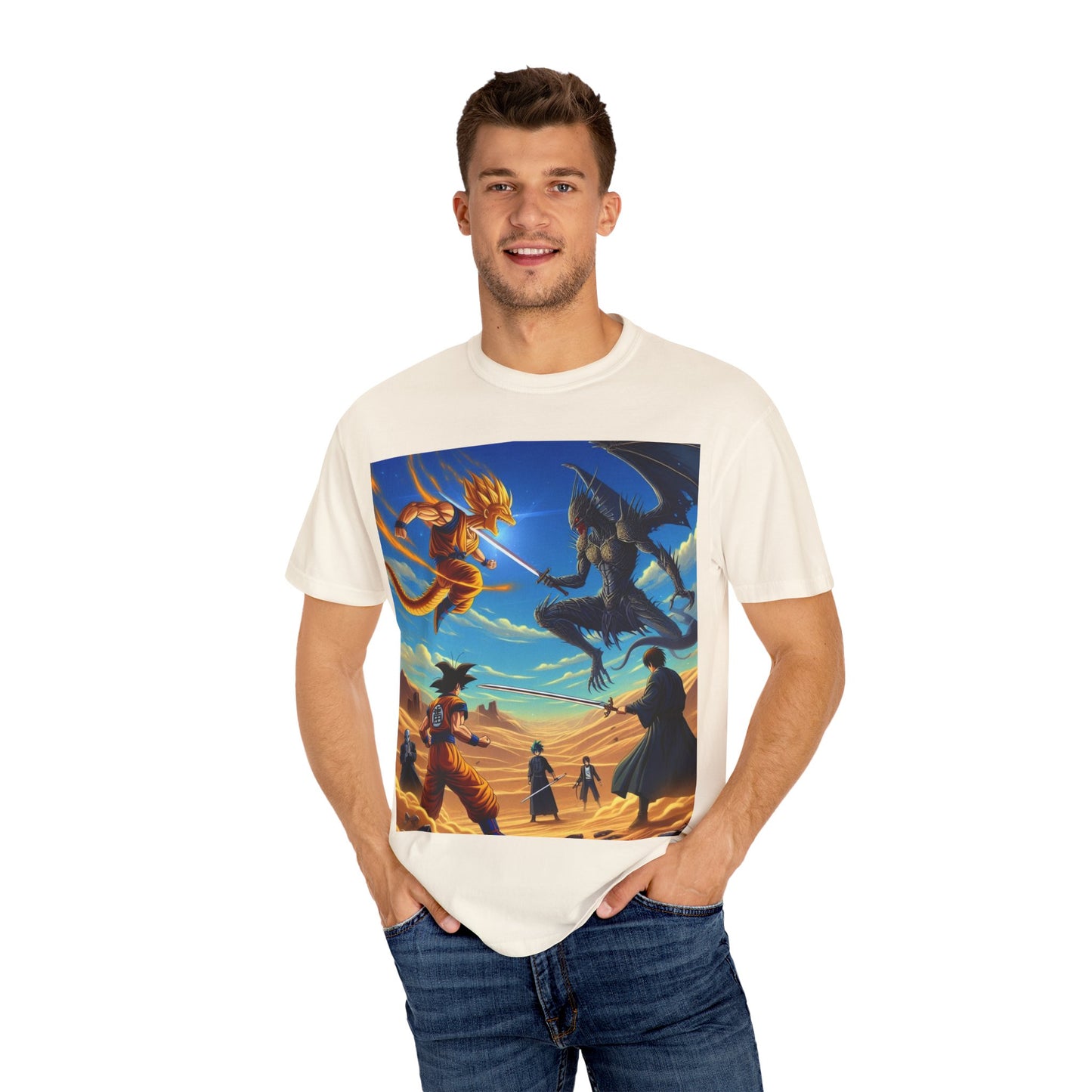 Anime T-Shirt, Unisex Graphic Tee, Manga Style Shirt, Casual Top, Japanese Animation Clothing