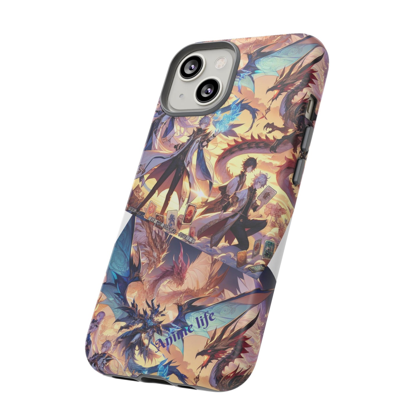 Phone Case, Yugi ho and Dragon Anime, Tough iPhone Cover, Protective Smartphone Shell, Cool Manga Character Design