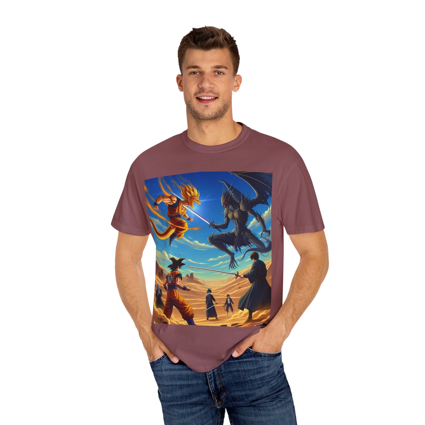 Anime T-Shirt, Unisex Graphic Tee, Manga Style Shirt, Casual Top, Japanese Animation Clothing