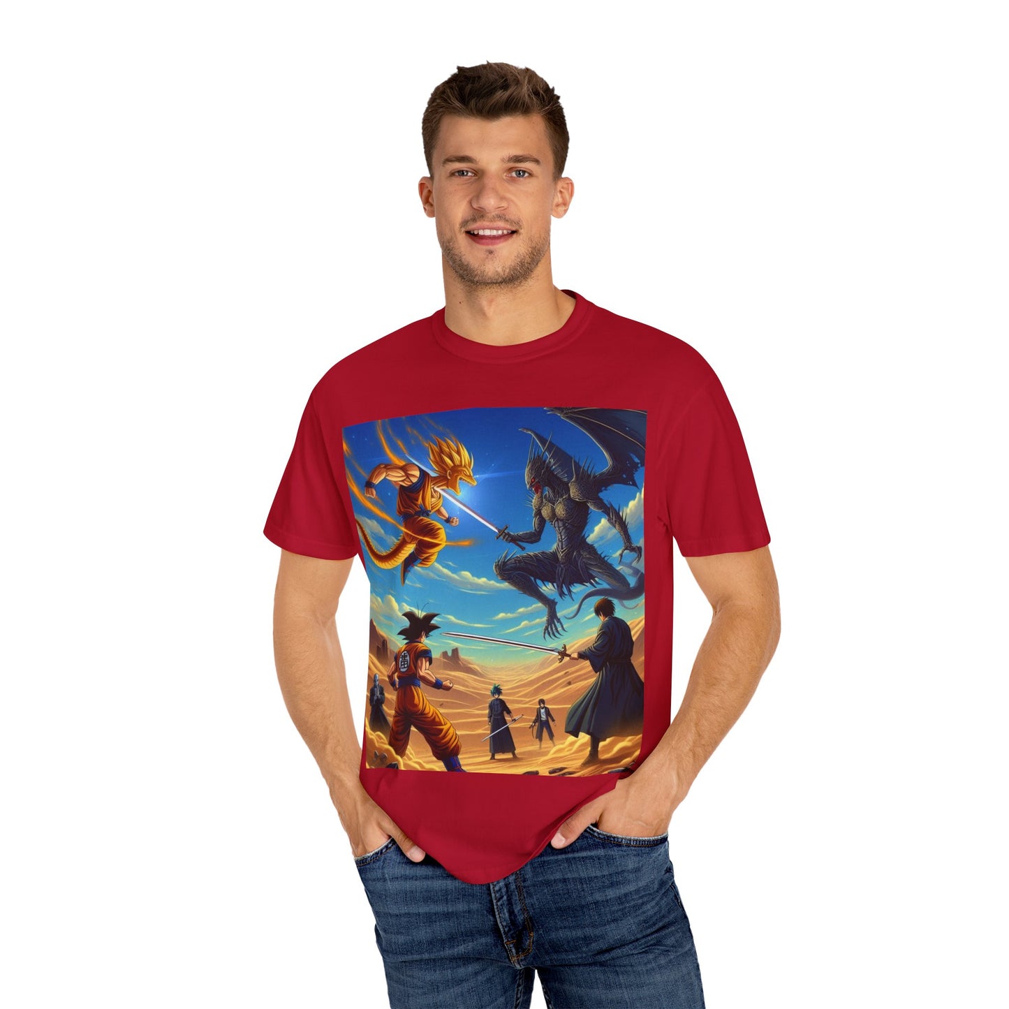 Anime T-Shirt, Unisex Graphic Tee, Manga Style Shirt, Casual Top, Japanese Animation Clothing