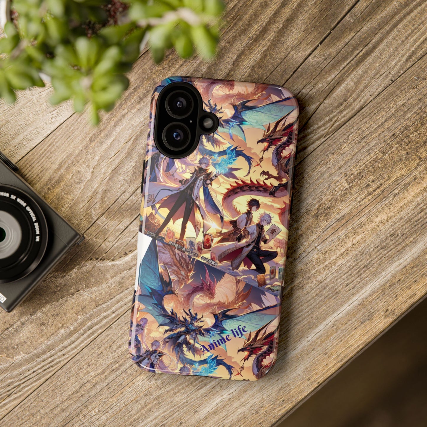 Phone Case, Yugi ho and Dragon Anime, Tough iPhone Cover, Protective Smartphone Shell, Cool Manga Character Design