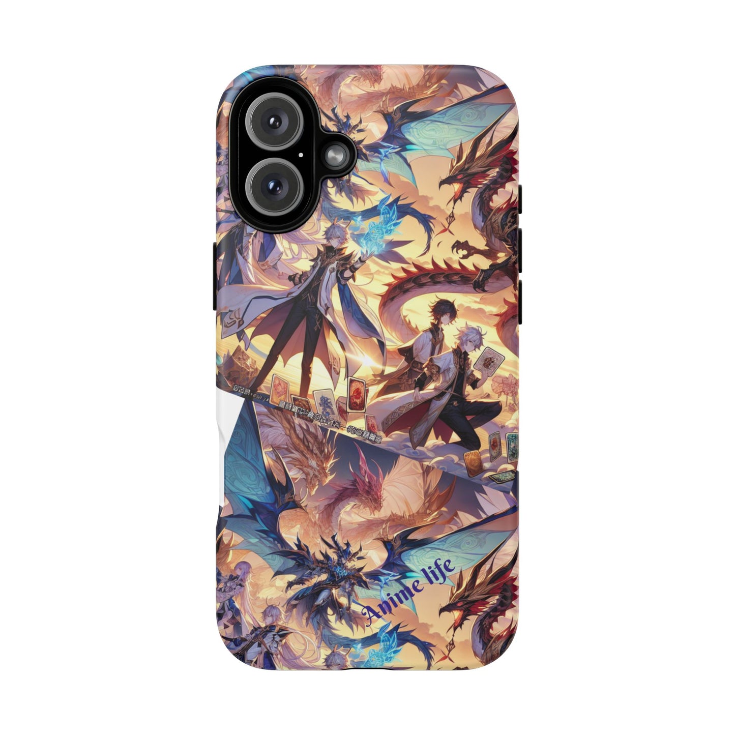 Phone Case, Yugi ho and Dragon Anime, Tough iPhone Cover, Protective Smartphone Shell, Cool Manga Character Design