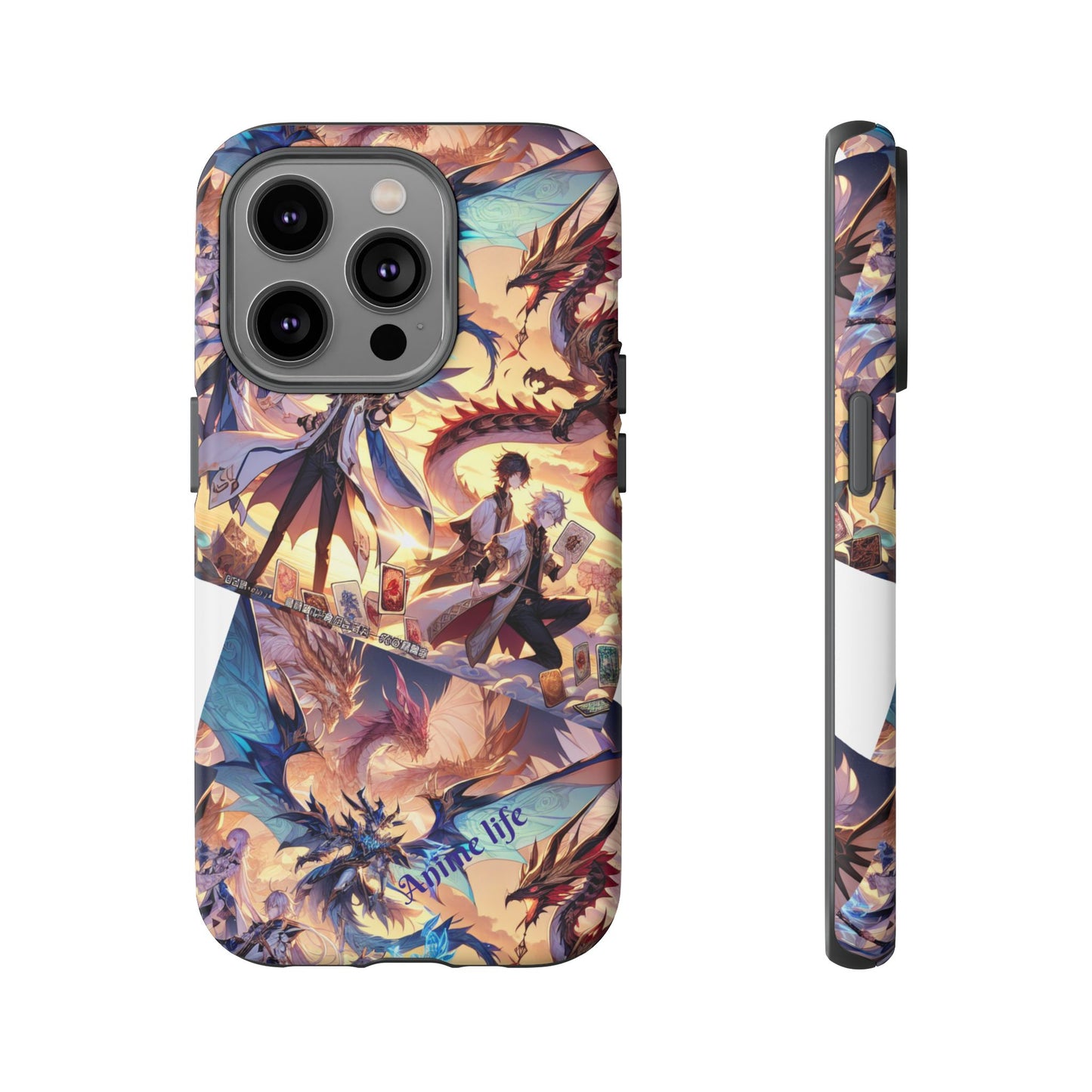 Phone Case, Yugi ho and Dragon Anime, Tough iPhone Cover, Protective Smartphone Shell, Cool Manga Character Design