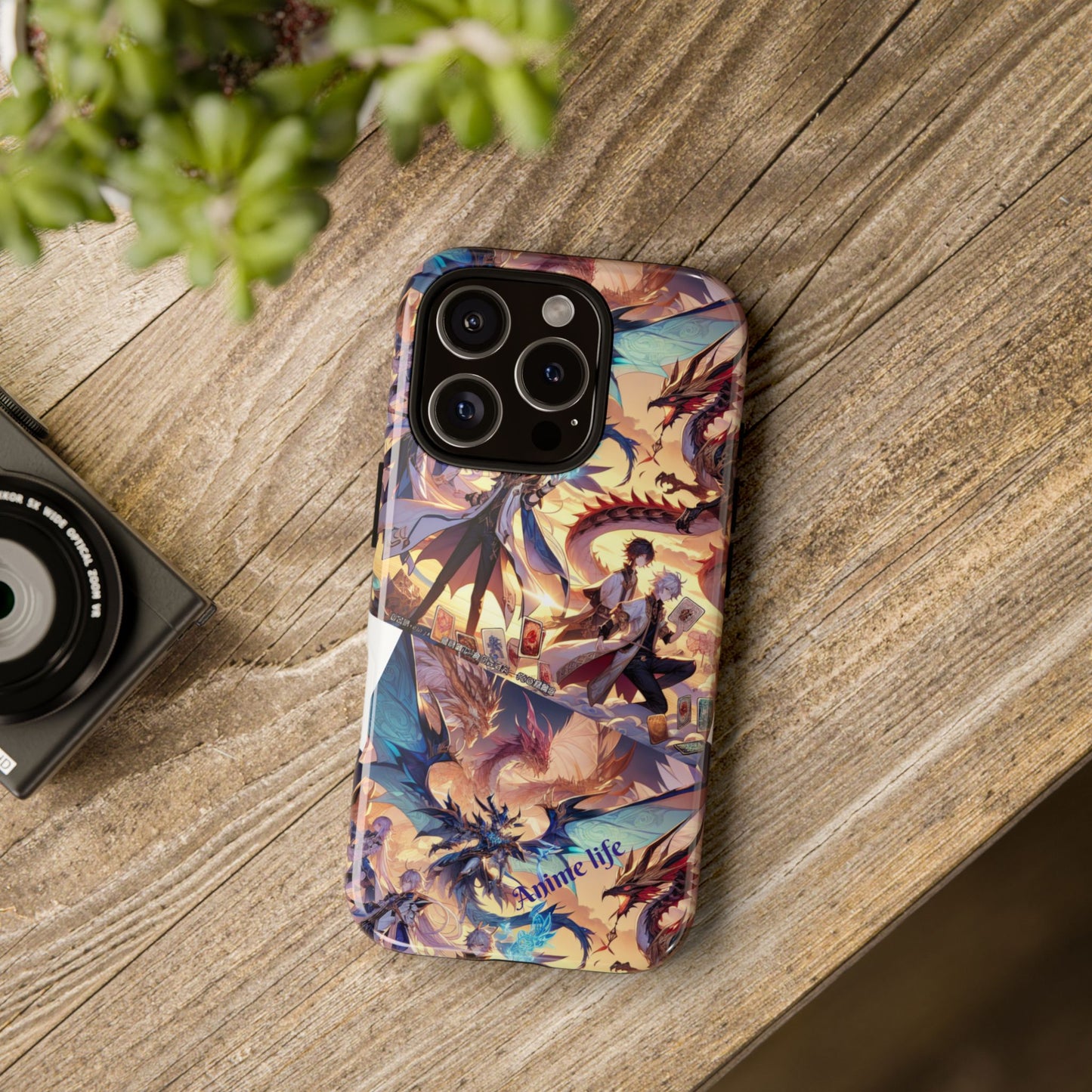 Phone Case, Yugi ho and Dragon Anime, Tough iPhone Cover, Protective Smartphone Shell, Cool Manga Character Design