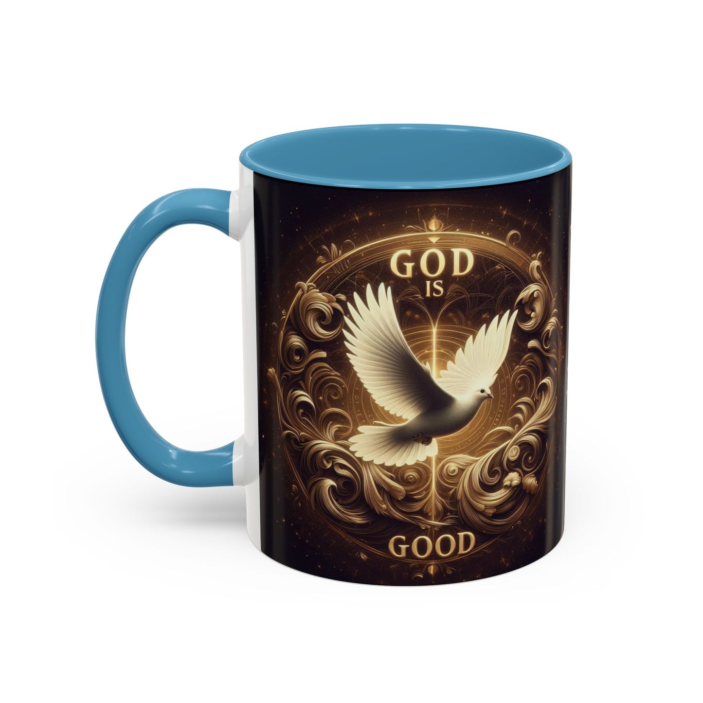 Faith Coffee Mug, Christian Mug, Religious Gift, Inspirational Cup, God is good, Religious Coffee Cup