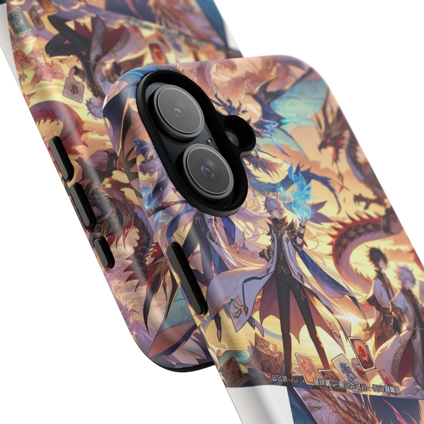 Phone Case, Yugi ho and Dragon Anime, Tough iPhone Cover, Protective Smartphone Shell, Cool Manga Character Design
