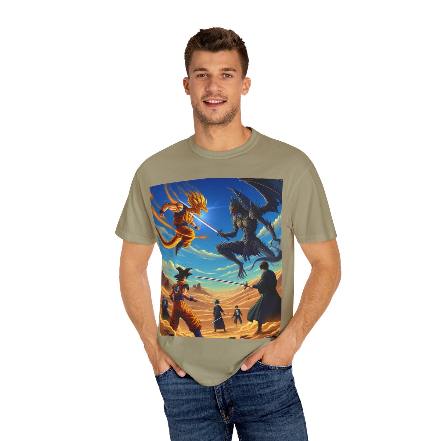 Anime T-Shirt, Unisex Graphic Tee, Manga Style Shirt, Casual Top, Japanese Animation Clothing