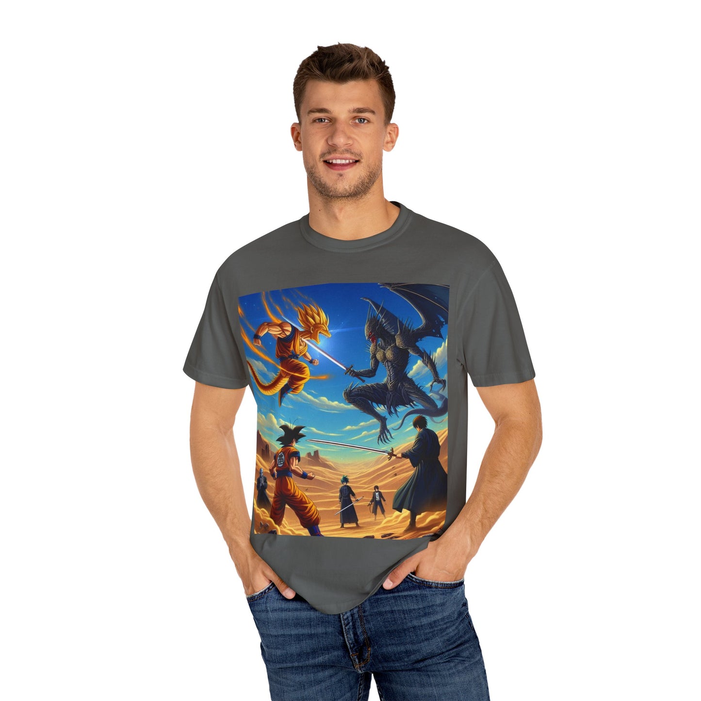 Anime T-Shirt, Unisex Graphic Tee, Manga Style Shirt, Casual Top, Japanese Animation Clothing