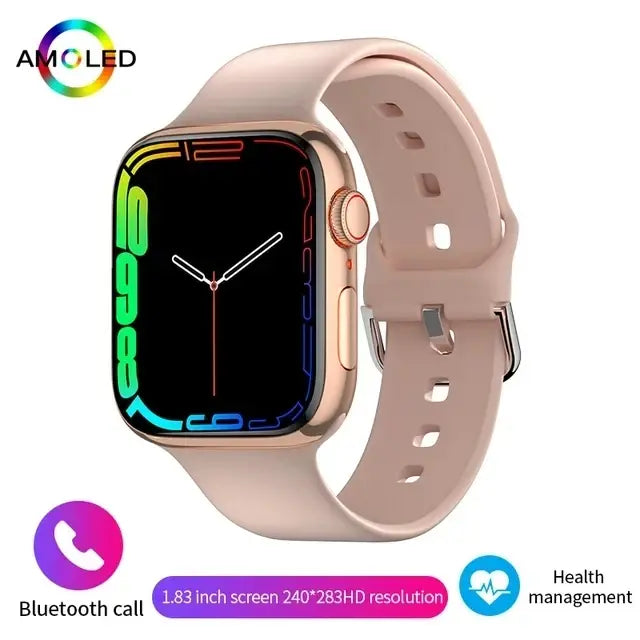 Men's Sport Smartwatch Bluetooth GPS Health Monitoring, Reloj Inteligente